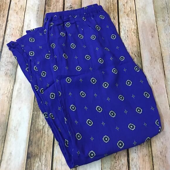 NWT Free People Shirt Up Pant - Blue Combo - Small - Picture 2 of 11